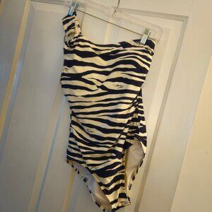 Michael Kors one shoulder swimsuit